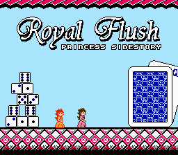 Royal Flush - Princess Sidestory (super mario bros 3 hack) Title Screen